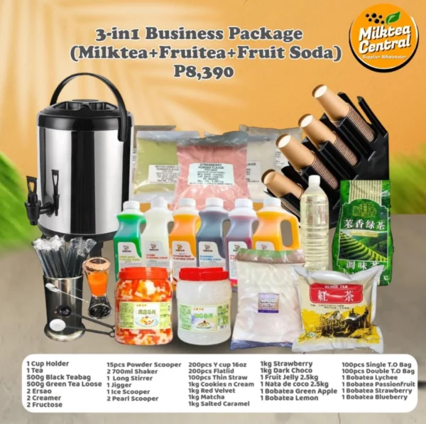 3-1 Business Package (MilkteaFruiteaFruit Soda)
