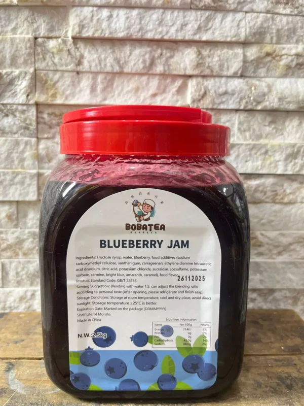 BobaTea - Blueberry Jam