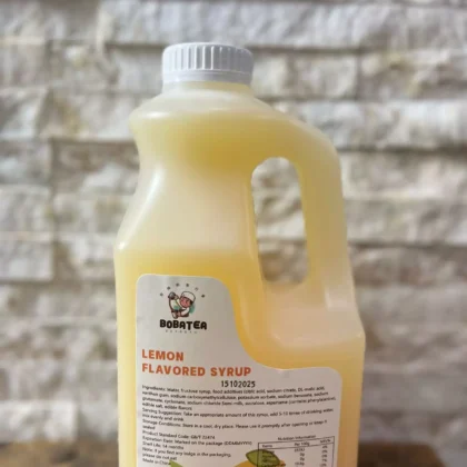 BobaTea – Lemon Flavored Syrup