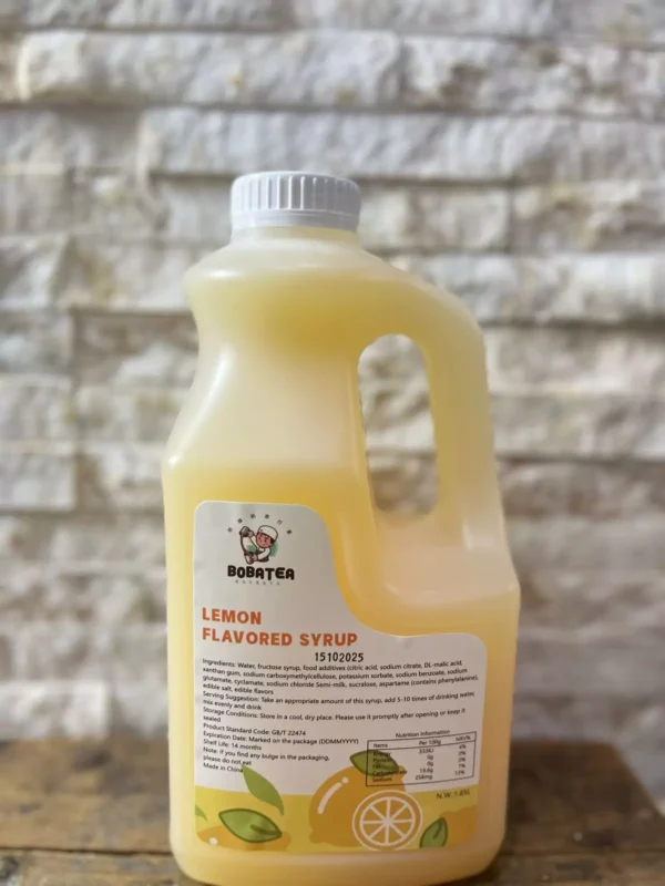 BobaTea - Lemon Flavored Syrup