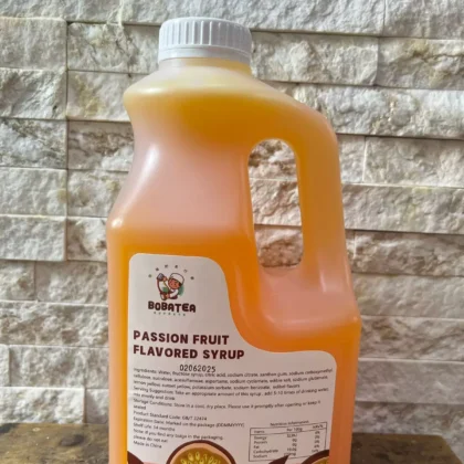 BobaTea – Passion Fruit Flavored Syrup