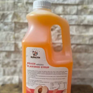 BobaTea Peach Flavored Syrup